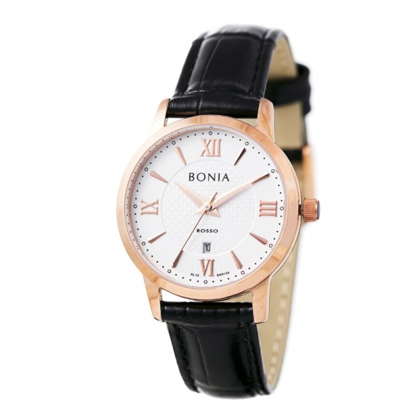 Bonia BR166-2513 Rosegold White Lady